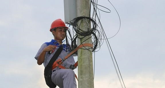 益阳电信在高温的环境下保证市民网络通畅